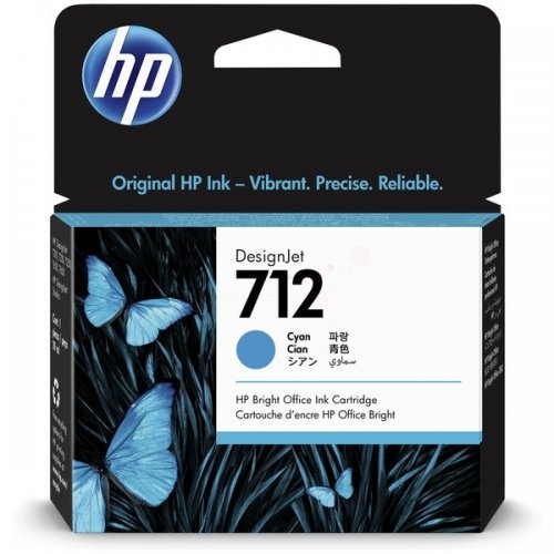 HP Ink No.712 Cyan (3ED67A)