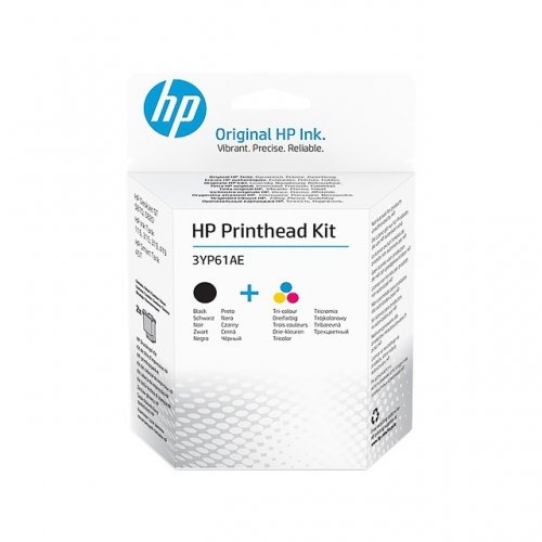 Комплект печатающей головки HP GT52 (3YP61AE), черный/трехцветный