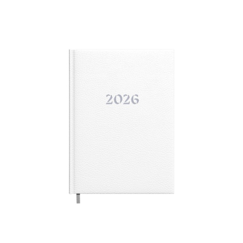 Darbo knyga-kalendorius 2026m. A5 balta sp.