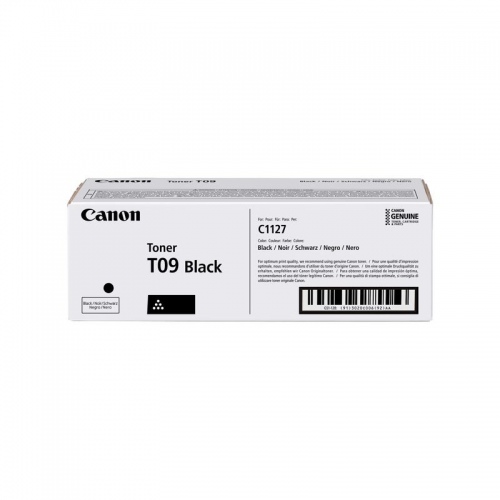Canon T09BK (3020C006) Toner Cartridge, Black