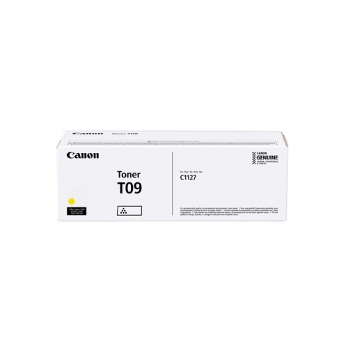 Canon T09Y (3017C006) Toner Cartridge, Yellow