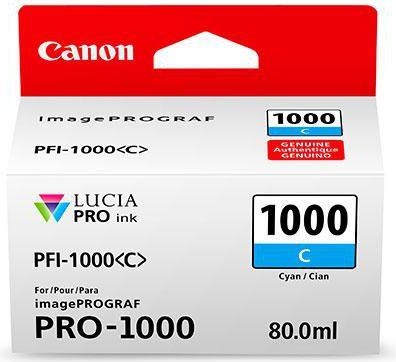 Canon PFI-1000C (0547C001), Cyan