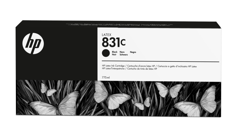 [CZ694A] Картридж HP (#831C), черный; 775 мл: латекс 335