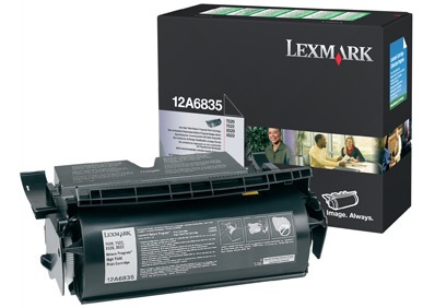Lexmark Optra T520, T522 (12A6835) (12A3160), juoda kasetė