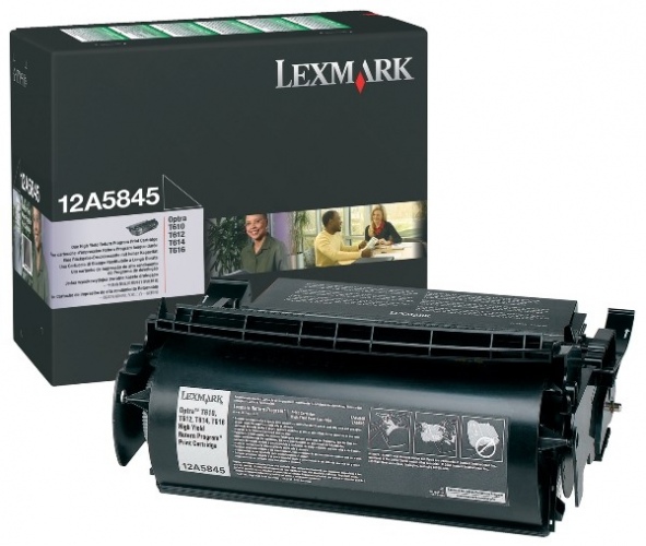 Lexmark Cartridge Black (12A5845) Return