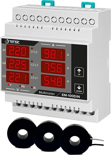 Ecost prekė po grąžinimo Įtemptas Elektronik EM100Din skaitmeninis multimetras