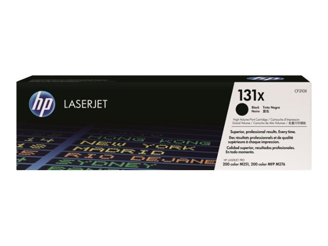HP Cartridge No.131X Black (CF210X)