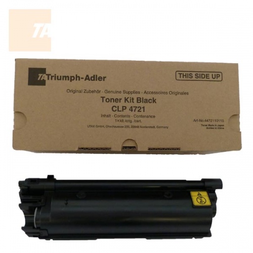 Triumph Adler Kit CLP 4721 / Utax CLP 3721 (4472110115/ 4472110010), juoda kasetė