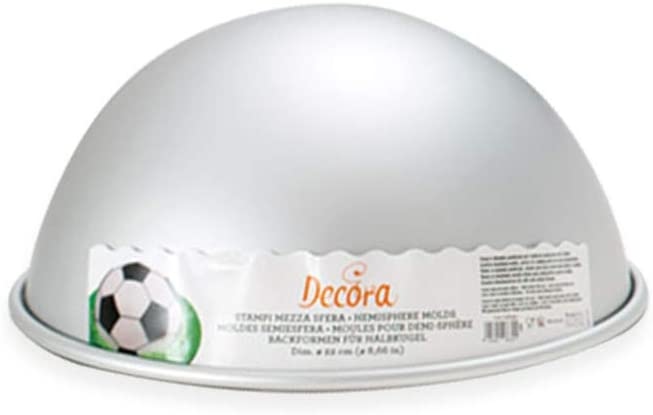 Ecost prekė po grąžinimo Decora 0062955 SemiBall kepimo forma iš anoduoto aliuminio Skers