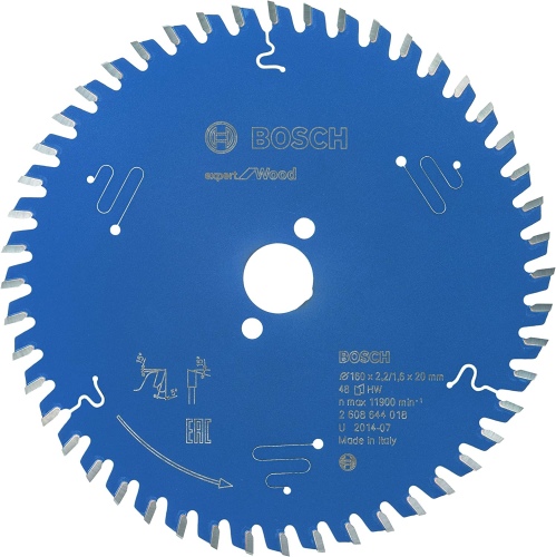 Ecost prekė po grąžinimo Bosch Professional 2608644018 EXWOH 48 Tooth Top Precision Circular Saw Bla