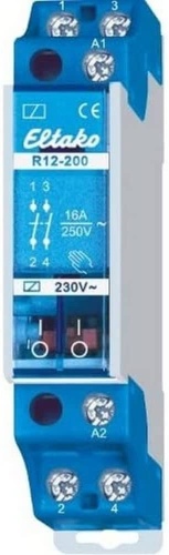 Ecost prekė po grąžinimo Eltako R12-200-230V Switching Relay, Rated Voltage: 230V, Switching Current