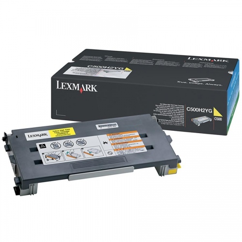 Lexmark C500 (C500H2YG), geltona kasetė
