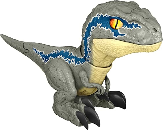 Ecost prekė po grąžinimo Jurassic World Dominion Uncaged Rowdy Roars Velociraptor Beta dinozauro fig