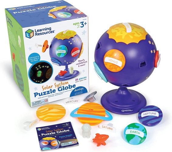 Ecost prekė po grąžinimo Learning Resources Saulės sistemos dėlionė Globe Space Toys for Toddlers, S