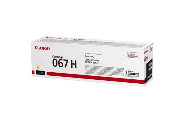 Canon 067H (5103C002) toner cartridge, Yellow (2350 pages) (SPEC)