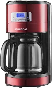 Ecost prekė po grąžinimo Grundig KM 6330 Coffee Machine Red Sense Digital Clock Programmable Start T