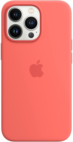 Ecost prekė po grąžinimo Apple silikoninis dėklas su Magsafe (skirtas iPhone 13 Pro) - Rožinė pomelo