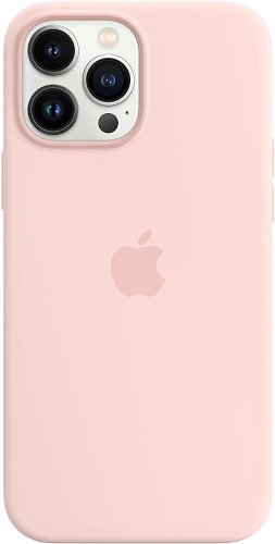 Ecost prekė po grąžinimo Apple silikoninis dėklas su Magsafe (skirtas iPhone 13 Pro Max) - Kalkrosa