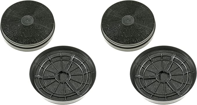 Ecost prekė po grąžinimo AllSpares aktyvintosios anglies filtras (x4) Tinka įvairiems