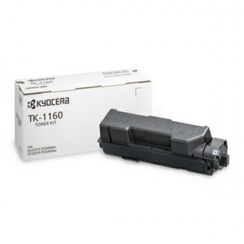 Kyocera TK-1160 (1T02RY0NL0), juoda kasetė lazeriniams spausdintuvams, 7200 psl. (SPEC)
