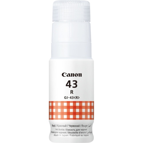Canon GI-43R (4716C001) Ink Refill Bottle for inkjet printers, Red, 60 ml