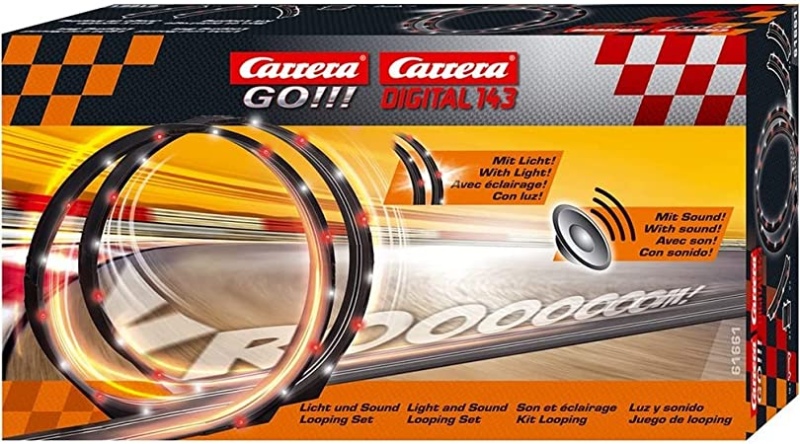 Ecost prekė po grąžinimo Carrera Go!!! Digital 143 kilpų rinkinys su LED apšvietimu ir garsu