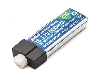 Ecost prekė po grąžinimo 3.7V 500mAh 1S 25C LiPo Battery: PH 2.0 (High-Current Ultra Micro)