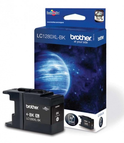 Brother LC1280XL (LC1280XLBK) Ink Cartridge, Black (2400 pages)
