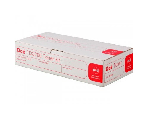 Océ Kit TDS700 1070066265 (1060047449) (1060099404)(6362B001) incl. 2 Bottles + Contai, juoda kasetė