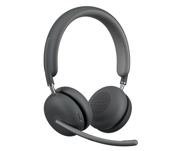 Logitech Zone Wireless 2 UC Belaidės ausinės, USB-C, USB-C Bluetooth receiver, Graphite