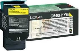 Lexmark (C540H1YG) Return, geltona kasetė