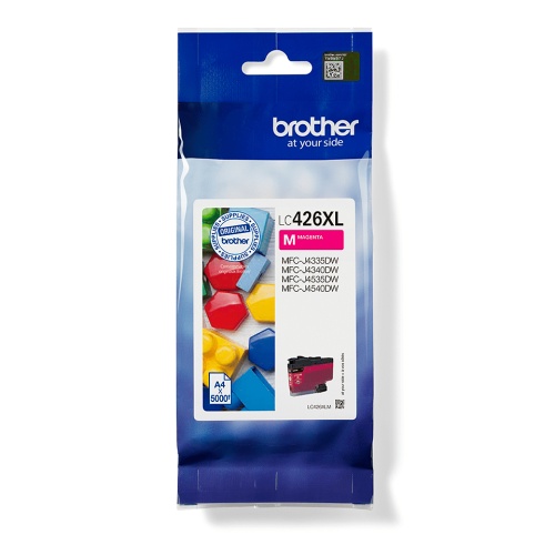 Brother LC426XLM Ink Cartridge, Magenta (5000 pages)