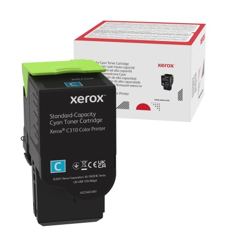 Xerox C310 / C315 (006R04357) kasetė lazeriniams spausdintuvams, Žydra (2000 psl.)