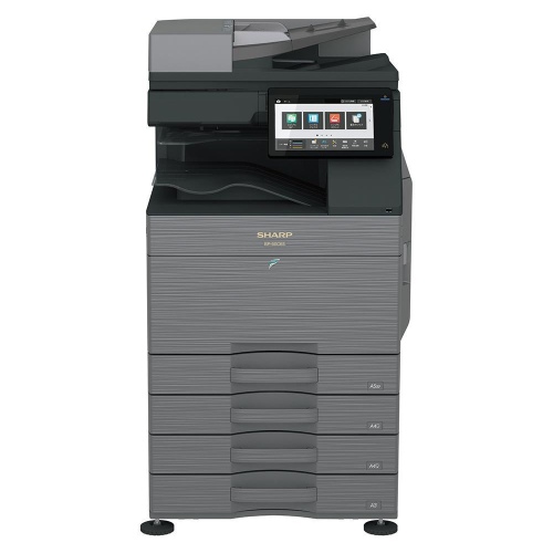 Цветной МФУ Sharp BP-50C26, лазерный принтер формата A3, 26 стр/мин, гигабитная локальная сеть, 128 Гбайт, твердотельный накопитель