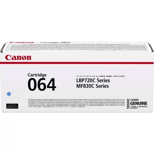 Canon 064 (4935C001) Toner Cartridge, Cyan (5000 pages)