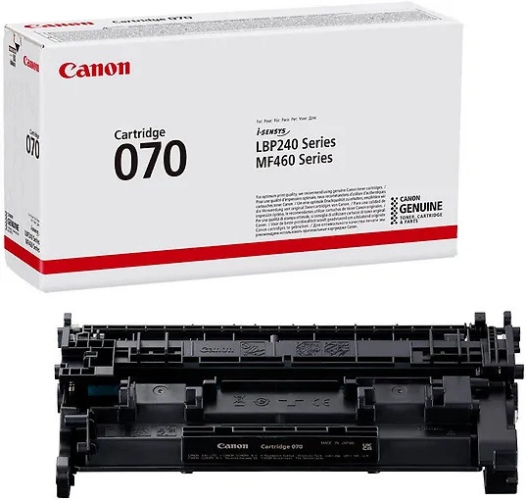 Canon CRG 070 (5639C002) kasetė lazeriniams spausdintuvams, Juoda (3000 psl.)