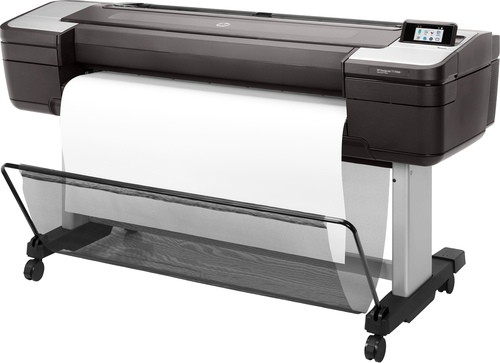 Принтер HP Designjet T1700Dr, 44 дюйма, широкоформатный, термоструйный, цветной, 2400x1200 точек на дюйм