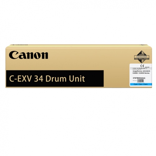 Canon C-EXV 34 (3787B003) Drum Unit, Cyan