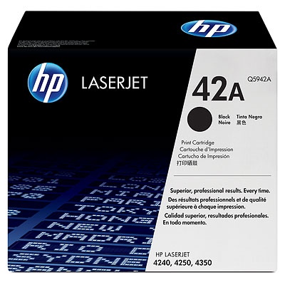 HP Cartridge No.42A Black (Q5942A)