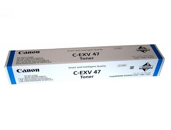 Canon C-EXV 47 (8517B002) Toner Cartridge, Cyan