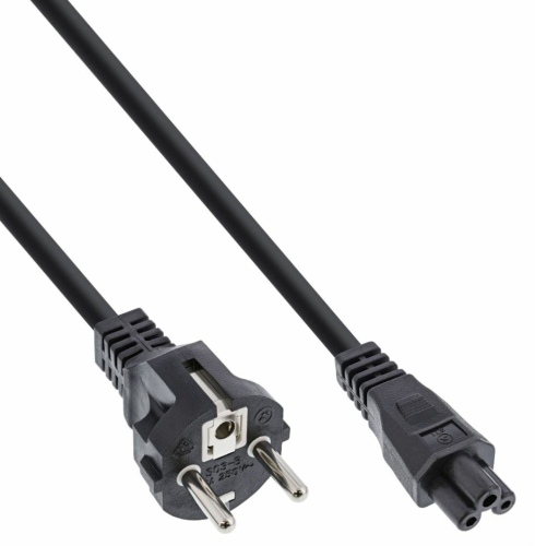 HP 213350-001N Maitinimo kabelis Euro CEE 7/4 to C5 1.8m, Juoda