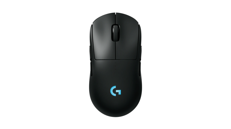 Logitech G Pro 2 Lightspeed Belaidė žaidimų pelė RF Wireless 44000 DPI, Juoda