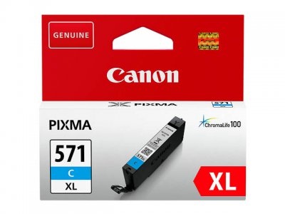 Canon Ink CLI-571XLC Cyan (0332C001)