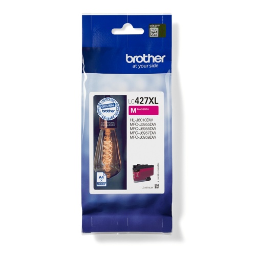 Brother LC-427XLM (LC427XLM) Ink Cartridge, Magenta
