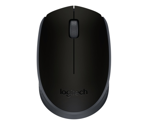 Logitech M171 Belaidė pelė RF Wireless, 1000 DPI, Black/Grey