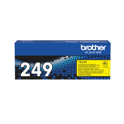 Brother TN-249Y (TN249Y) Toner Cartridge, Yellow