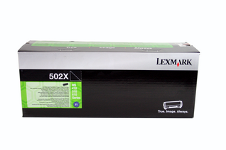 Картридж Lexmark 502X, черный (50F2X00), возврат